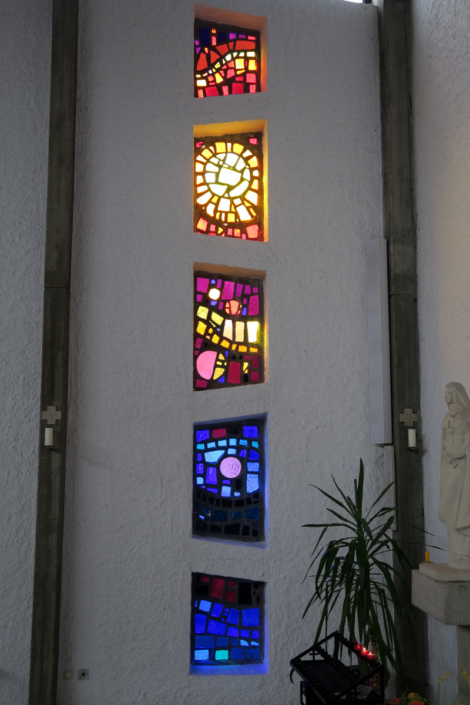 Glasfenster von Hermann Bauch