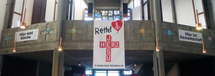 Transparent für Messe